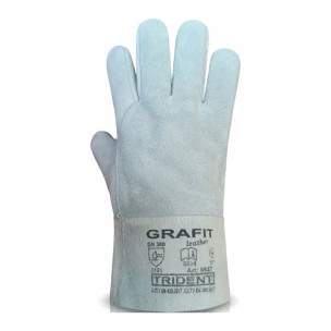 Краги робочі зварювальні Trident Grafit